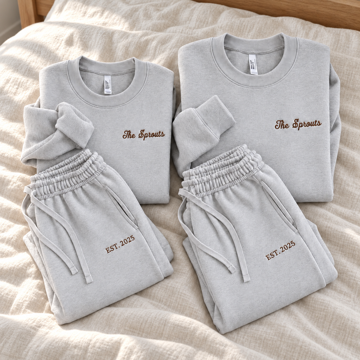 Personalized Family Name & Year Matching Sweatsuits