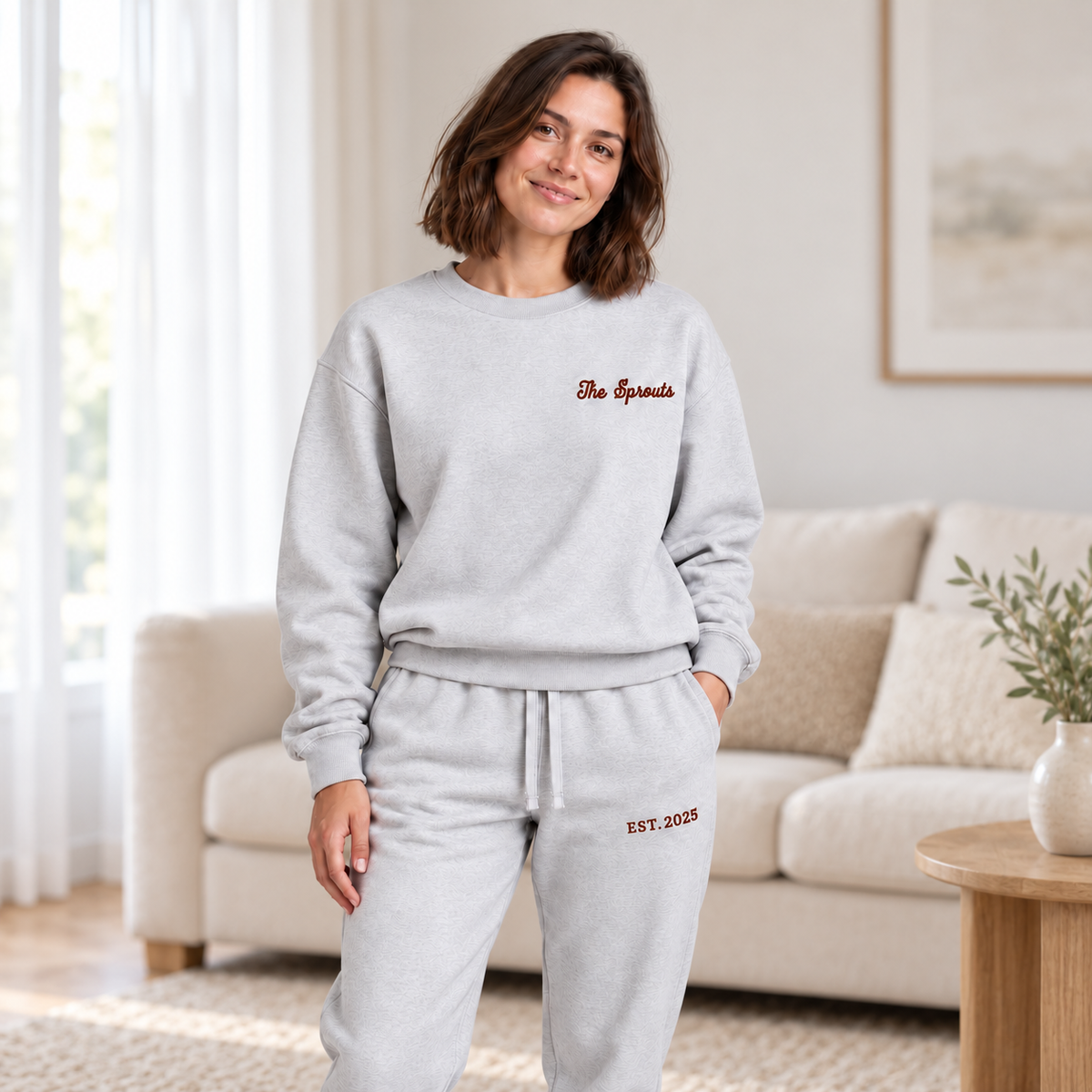 Personalized Family Name & Year Matching Sweatsuits