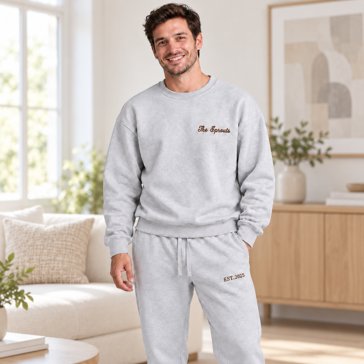Personalized Family Name & Year Matching Sweatsuits